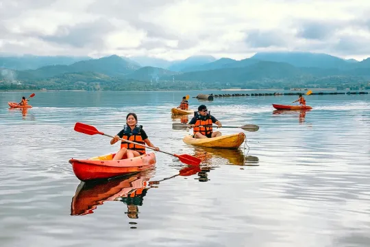 Kayaking